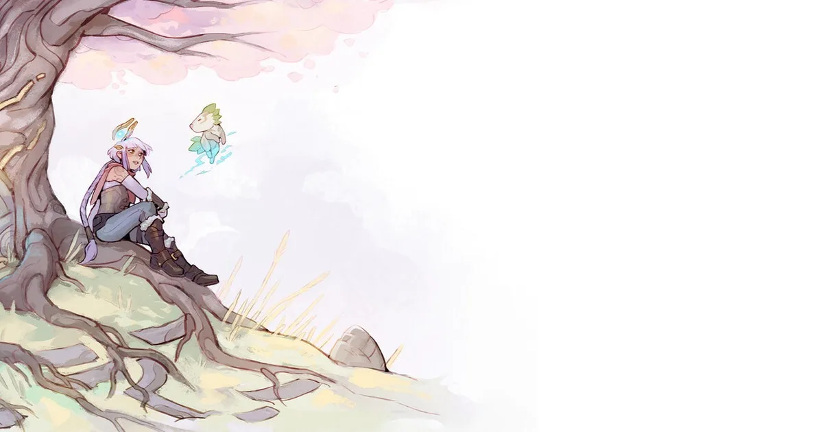 Juno attacking crystalline enemies mid-air in Alabaster Dawn ruined temple zone with elemental weapon effects visible